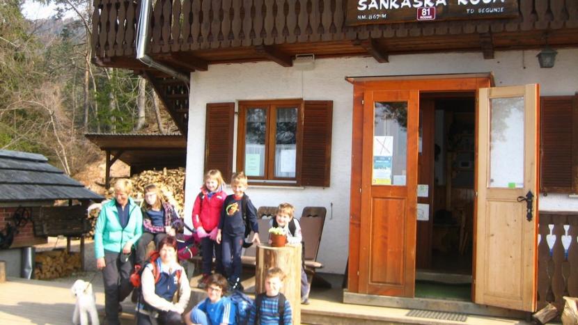 Najmlajši pred Sankaško kočo