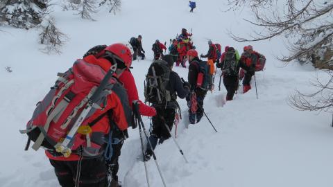 Snežno usposabljanje  ̶  Vršič 2016